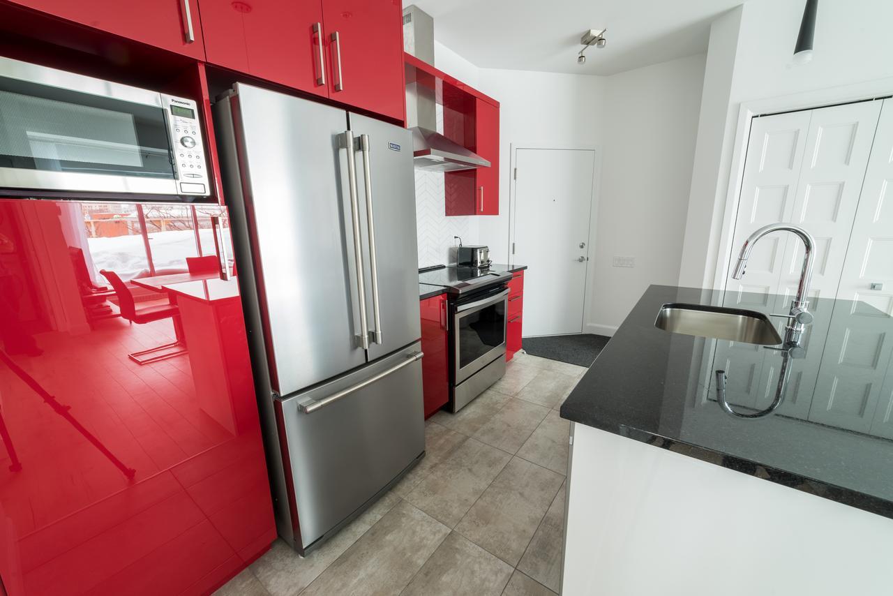Aux Havres Urbains - Le Penthouse Du Kameleon Lejlighed Québec Eksteriør billede