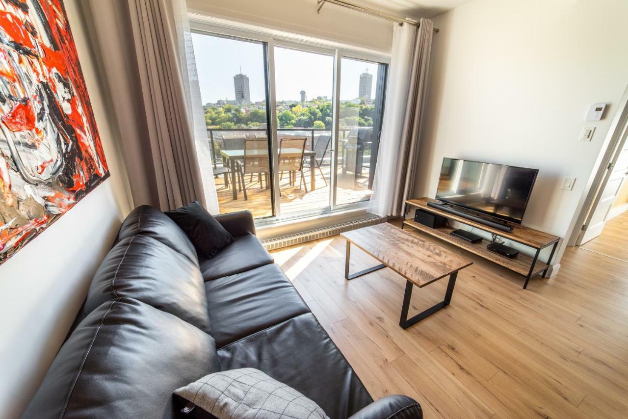Aux Havres Urbains - Le Penthouse Du Kameleon Lejlighed Québec Eksteriør billede