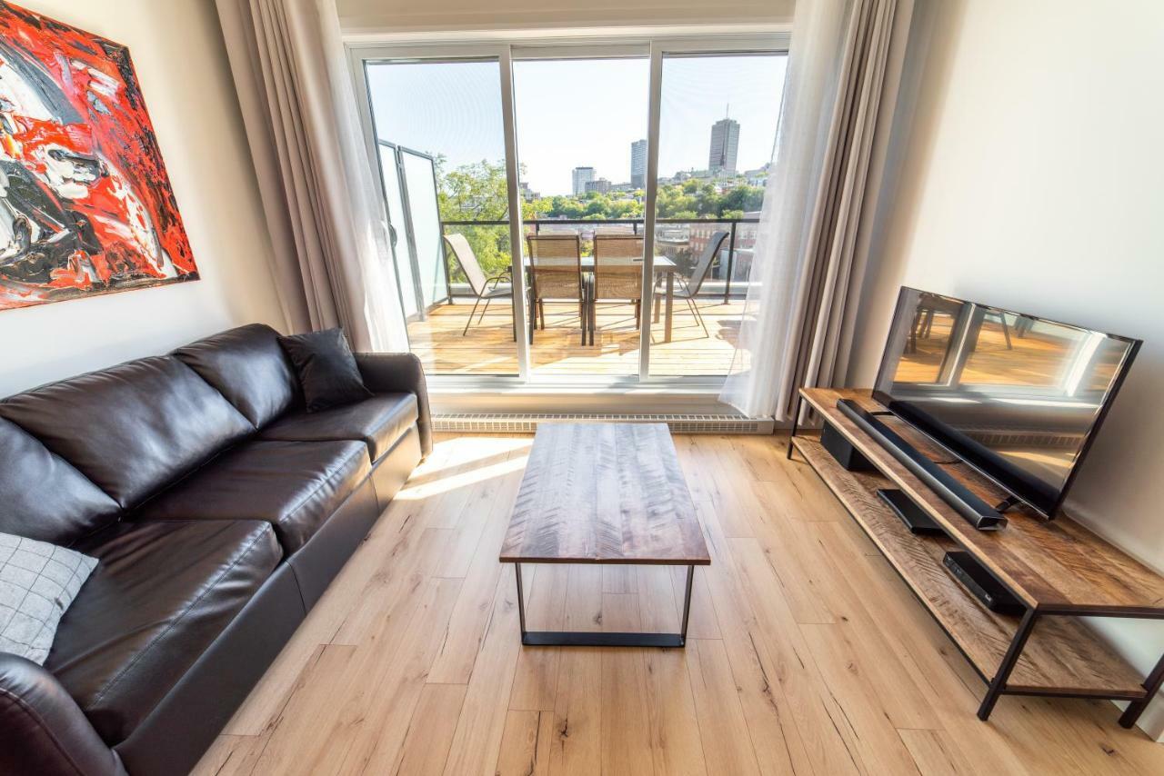 Aux Havres Urbains - Le Penthouse Du Kameleon Lejlighed Québec Eksteriør billede