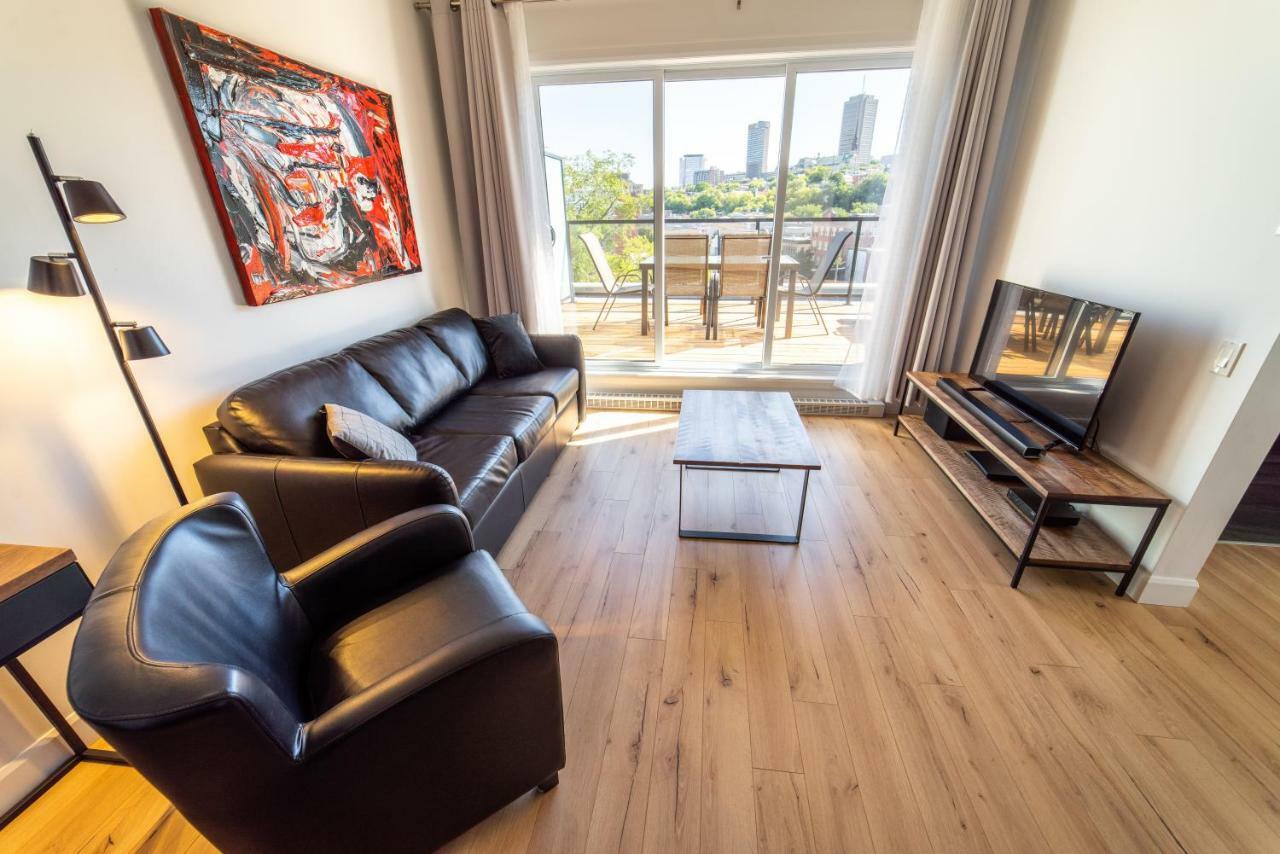 Aux Havres Urbains - Le Penthouse Du Kameleon Lejlighed Québec Eksteriør billede