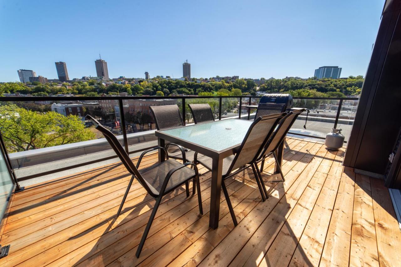 Aux Havres Urbains - Le Penthouse Du Kameleon Lejlighed Québec Eksteriør billede